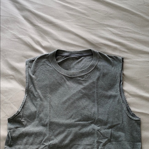 Gray Fruit of the Loom Tank Top Small - Picture 2 of 5